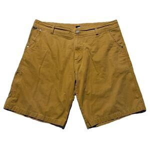 Kuhl Shorts Mens Vintage Patina Dye Cargo Hiking Camping Travel Outdoors Size 40